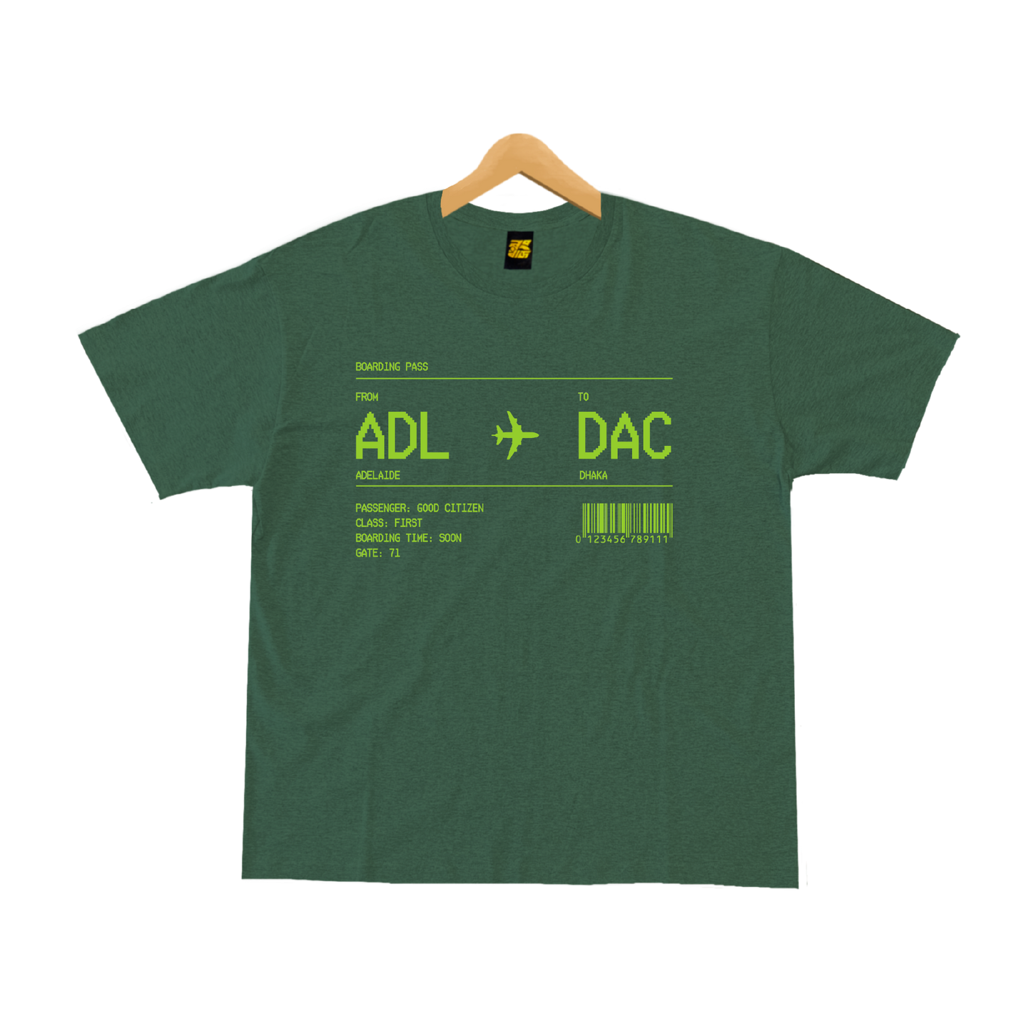 Boarding Pass ADL to DAC