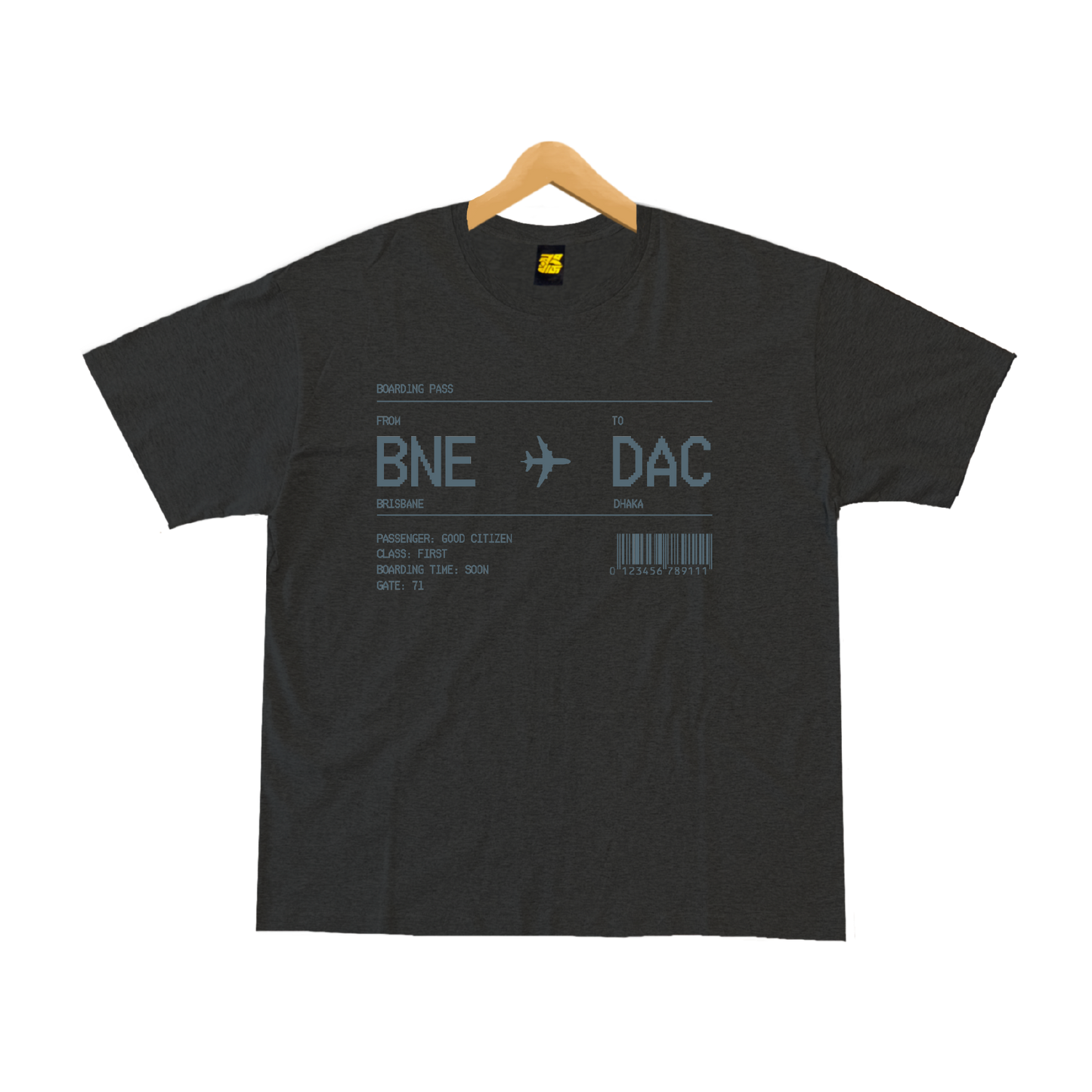 Boarding Pass BNE to DAC