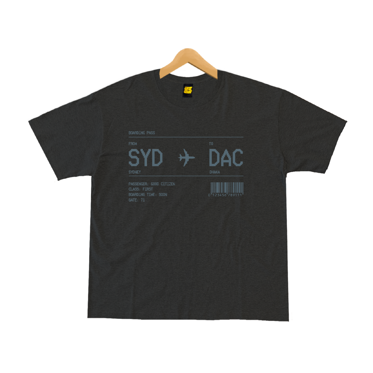 Boarding Pass SYD to DAC