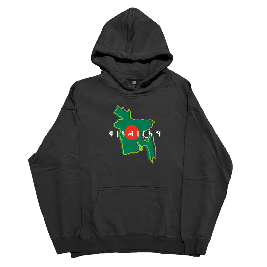 Bangladesh Map - Hoodie