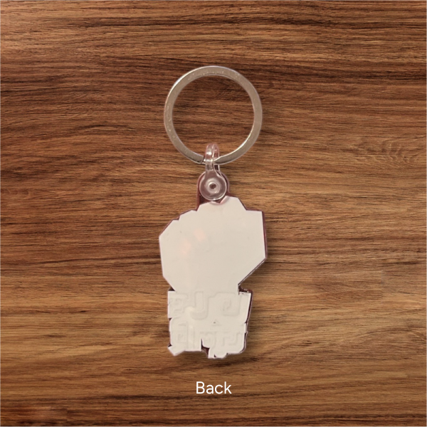 36 July Acrylic Keychain