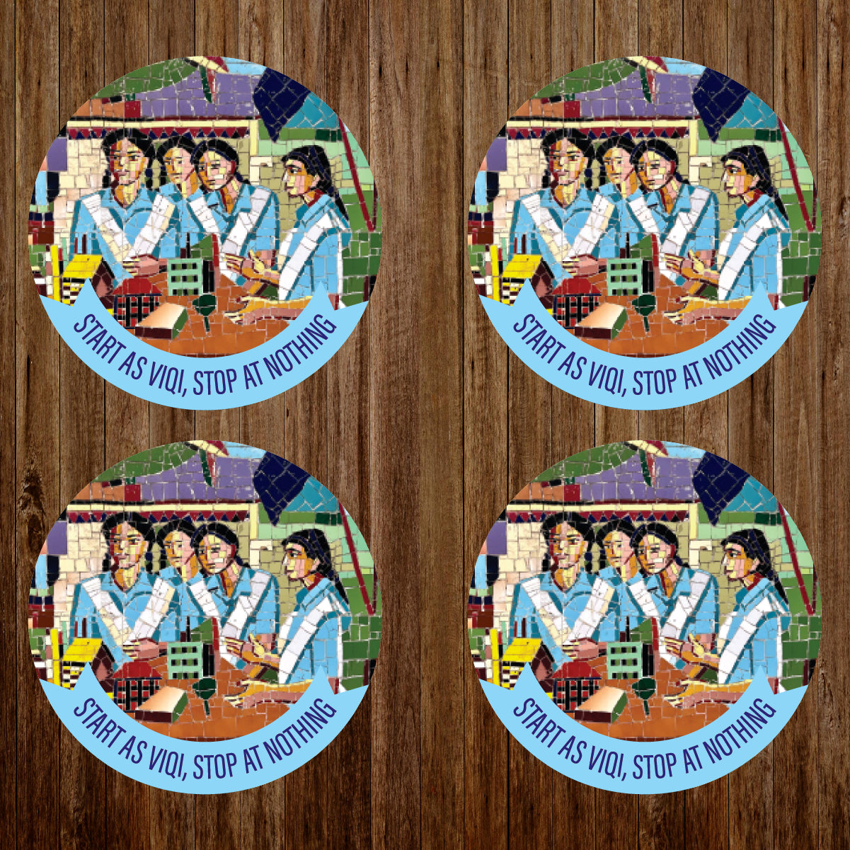 VAAUS - Set of 4 Coasters
