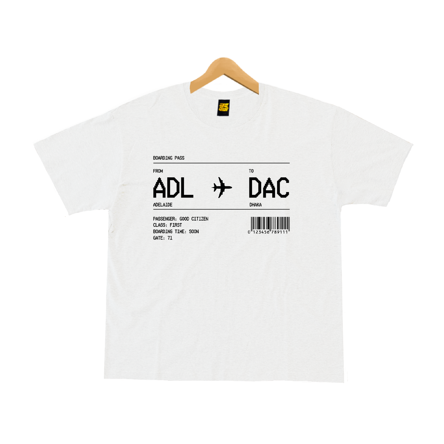 Boarding Pass ADL to DAC