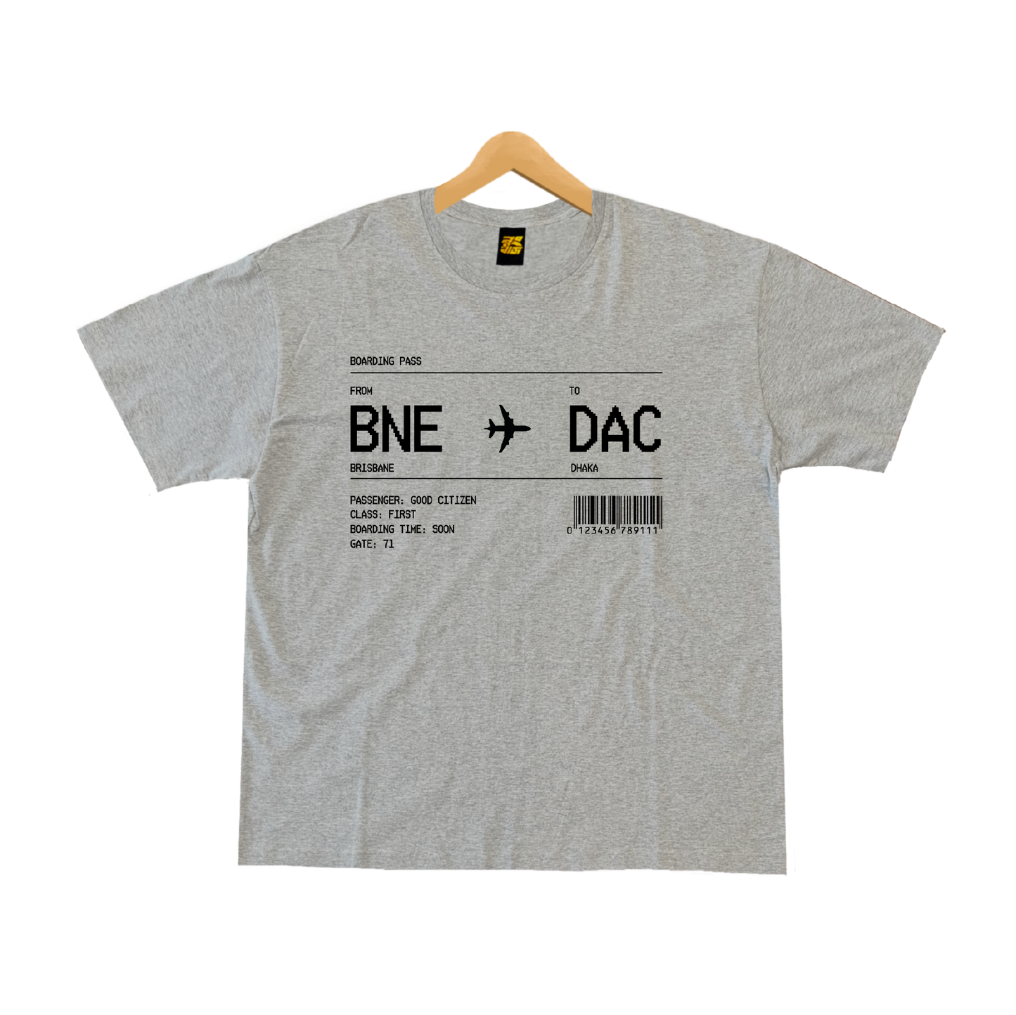 Boarding Pass BNE to DAC