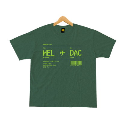 Boarding Pass MEL to DAC