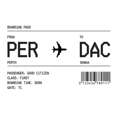 Boarding Pass PER to DAC