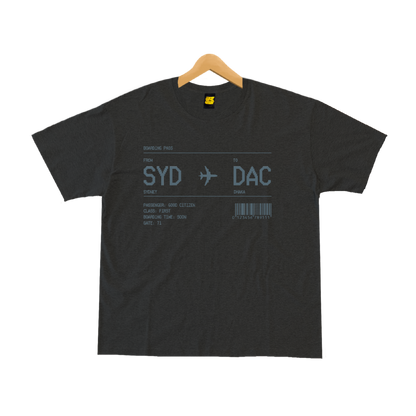 Boarding Pass SYD to DAC
