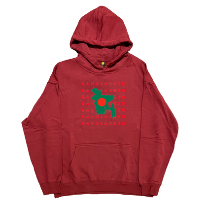 Bangladesh Map - Hoodie