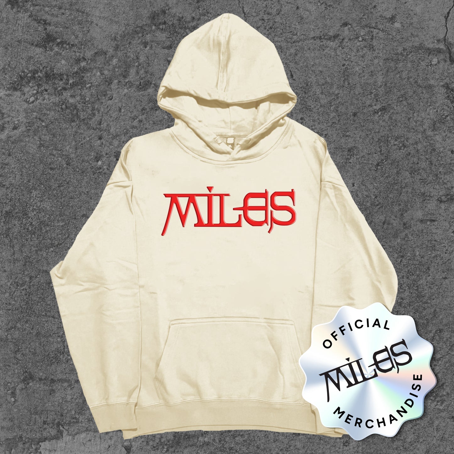 Miles Official Logo Hoodie