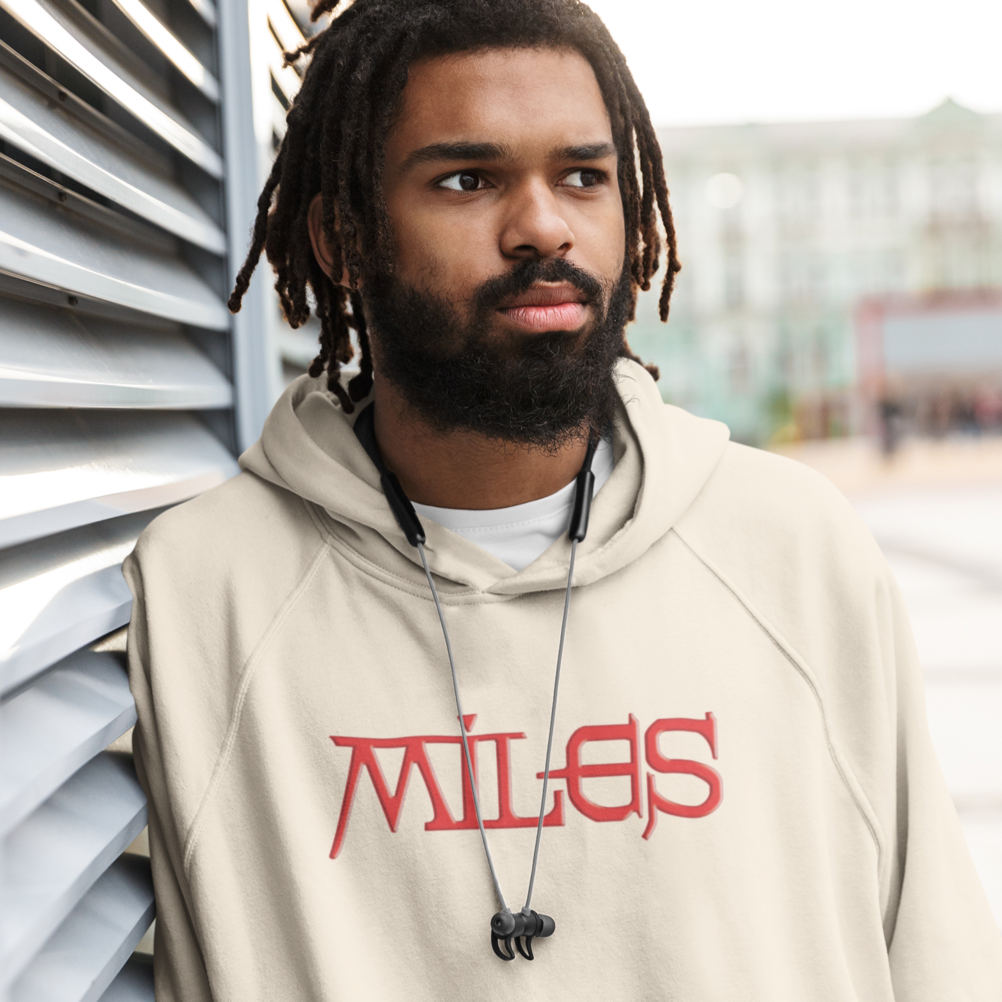 Miles Official Logo Hoodie